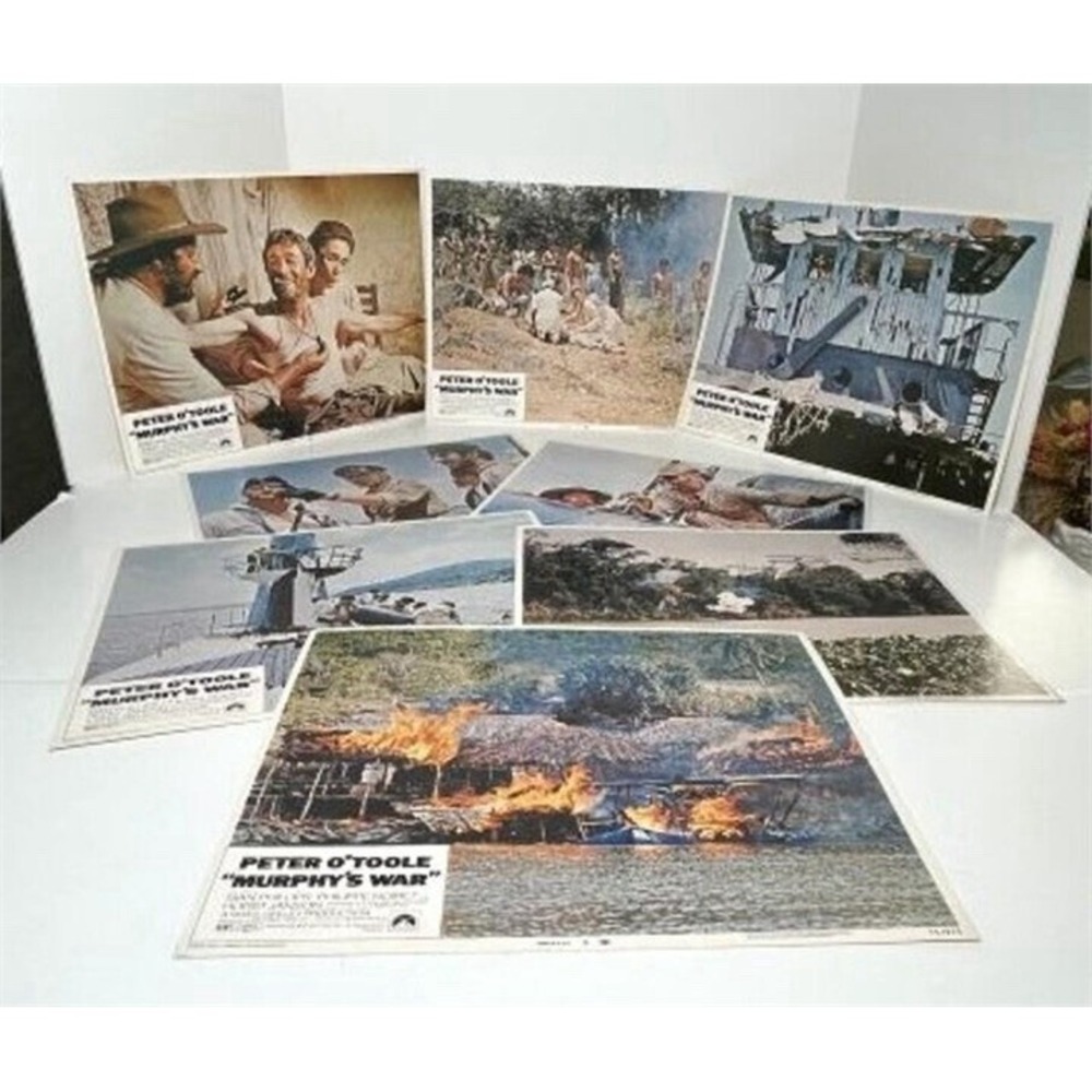 Murphy's War Lobby Cards 1971 Mini Stills 8 x 10 NSS 71/235 Peter O'Toole